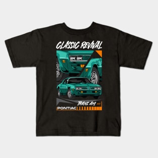 Retro Trans Am Car Kids T-Shirt